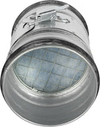 4" Inch Inline Round Duct Filter - G4 Class Filter with Mesh Screen - Dust Collection and Air Purification - Rigid or Flexible Vent Hose Filter