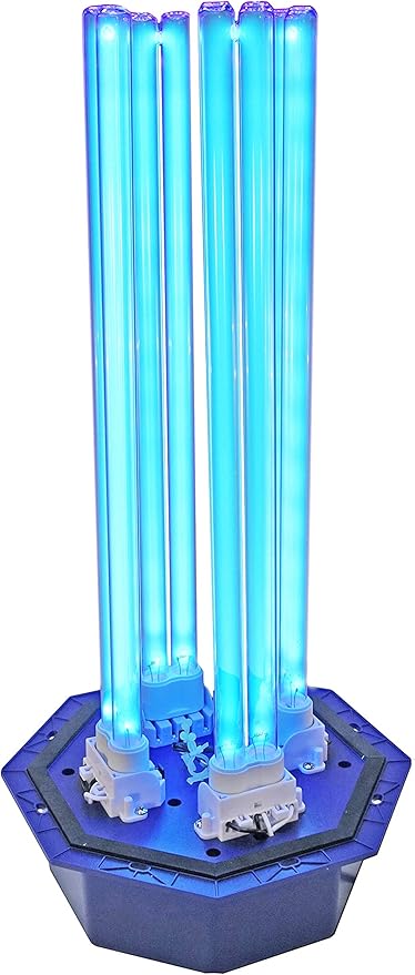 OdorStop OS14412PRO1 UV Air Purifier with Energy Saving Airflow Sensor and 12-in Bulbs