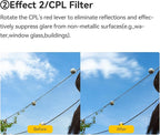 Kase 82mm Variable ND1.5-8 & CPL & Black Mist 3 in 1 Filter with 36 Multi-Coatings, Essential for Landscape & Vlog, Compatible with Canon Sony Nikon