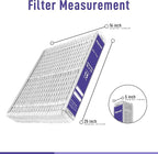 Compatible for Carrier & Bryant EXPXXFIL0316 Air Filter Replacement EXPXXFIL0016 16x25x5 (2-Pack), MERV 13, Foldable Media