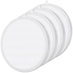 Juexica 4 Pcs Nail Dust Collector Filter Replacement Filter Reusable Dust Collector Filter No Spillin for Nail Machine Manicure Tools Salon Home Use