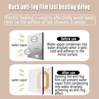 Backlit LED Illuminated Bathroom Mirror with LED Lights, Lighted Bathroom Makeup Wall Mounted Mirror with Demister Pad, Sensor Touch Switch, Horizontal/Vertical(A,H50*W70CM/H19.6*W27.5IN)