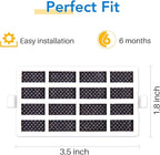 ICEPURE W10311524 Upgraded Refrigerator Air Filter Replacement for Whirlpool AIR1, W10311524, 2319308, W10335147, 1876318, FreshFlow Air Filter, AP4538127, AH2580853, EA2580853, PS2580853, PACK of 4