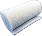 Beige Coarse Filter Media, 1.25" Thick, 28" x 240" Roll, Perfect for Aquariums, Ponds or Water Gardens, Made in USA