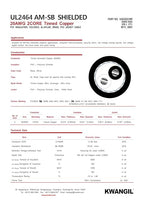 2C 20AWG AMSB Shielded Cable Wire (UL2464) - Highly Flexible Str TC, PVC Ins, OS+TC BRD, PVC JKT for CNC Machine, Stepper Motor, VFD Spindle (Matte Black 50FT)