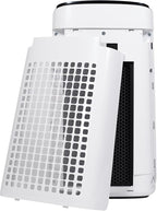 SHARP Smart Air Purifier for XL Rooms – Covers up to 2,430 sqft in one hour, Compatible w/Alexa, True HEPA Filter Air Purifier for Living Room, Dust, Smoke, Pollen - FXJ80UW