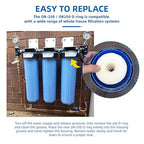 OR-250 o-Ring Compatible with Culligan Water Filter Housing WH-HD200-C, 3M 3WH-HD-S01, Dupont WFAO100,Replacement for Dupont WFAO100,HF45-ORING(2 Pack)