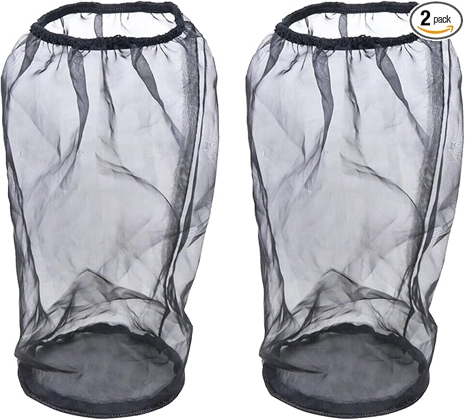 Universal 9 Inch Air Filter Cover, Air Intake Filter Sock Cover, Motorcycle Waterproof Air Filter Rain Sock Dustproof Protective Cover (Filter L), Pack of 2