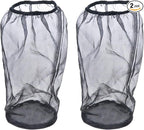 Universal 9 Inch Air Filter Cover, Air Intake Filter Sock Cover, Motorcycle Waterproof Air Filter Rain Sock Dustproof Protective Cover (Filter L), Pack of 2