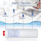 513,00-C (3 Packs-No Chip),Compatible with EzH2O Replacement Bottle Station High Capacity 3000 Gallon, EWF3000 for 513,00-C ERF750, 51299C, 55898C