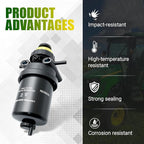 Fuel Filter Water Separator Assembly Compatible With John Deere 4120 4320 4520 4720 CT322 CT332 244J, Replacement For RE509441 RE508202