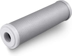2 Standard Coconut Shell Block Carbon & 2 Four Layers of Filtration Polypropylene Sediment 5 Micron 2.5"x 10" Water Filter Cartridges Universal replacement for Reverse Osmosis & Standard 10” Housing