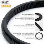 52mm 55mm Step Up Ring Filter Adapter Black Metal Step up Adapter Rings Compatible with All Brand UV CPL ND Camera Lens Filter Step Down Ring (52mm-55mm)