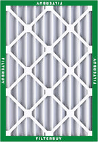 Filterbuy 13x20x4 Air Filter MERV 8 Essential Dust & Allergy Defense (6-Pack), Electrostatic Pleated HVAC AC Furnace Filters Replacement, Made in USA (Actual Size: 13.00 x 20.00 x 3.63)