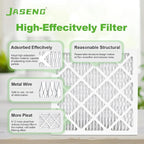 Furnace Filters 16x25x1 MERV 8, MPR 600, 4 Pack Air Filter for HVAC/AC Furnace - Actual Size: 15.75"x24.75"x0.75"