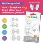 O2 Nose Filters with 3M Filtration - Nasal Screens for Allergies, Dust & Smoke - Drug-Free & Latex-Free Nose Filters - Invisible Allergy Protection (Large x 10)