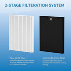 HR900 Filter Replacement T, Compatible with Winix HR900 Air Purifier, Replaces Part #1712-0093-00 / Filters T, #1712-0094-00 / Filte-r U, 2 Pack