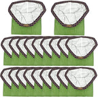 20 Pack 107666 Micro Filter Bags Compatible with ProTeam GoFit 3 Backpack Vacuum Cleaner,3 Quart Backpack Vacuum Bags