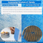 2 Rolls Air Filters 12x90, Cut to Size(100+Filters) MERV 8 Electrostatic Floor Vent Filter for Registers, RV, AC, Ceiling, Grilles and Wall HVAC Furnace Vents, 48PCs Adhesive Hook