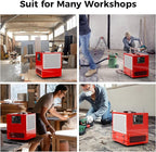 ALORAIR Portable Air Filtration System, 180° Air Intake (850/1050CFM) Tabletop Dust Collector for Woodworking with Strong Vortex Fan, Air Filter for Garage, Works Shop, Home, Purecare 1050
