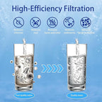 Water Filter Replacement for BB9-2® Black Activated Carbon Filters, Compatible with Berkey® Travel, Large, Royal, Crown Series, Pack of 2