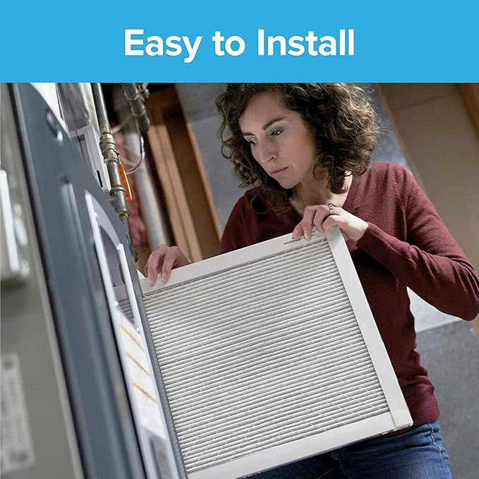 Filtrete 12x24x1 AC Furnace Air Filter, MERV 13, MPR 2200, Elite Allergen, Bacteria & Virus Filter, 3-Month Pleated 1-Inch Electrostatic Air Cleaning Filter, 2-Pack (Actual Size 11.69x23.69x0.78 in)