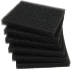ALEGI Aquarium Bio Sponge Fitler Media, 6.28 x 5.5 x 0.78 Inch Fish Tank Filter Cartridge Filter Foam Pad Inserts for ML350 (12 Pack)