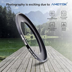 55mm Lens to 67mm Camera Lens Adapter,55mm to 67mm Filter Step-up Ring Adapter Ring,Compatible All 67mm Filter Accessory