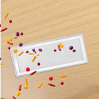 4 PCS White Magnetic Vent Covers - 4.7"x10.2" Magnetic Air Vent Screen - for Floor/Wall/Ceiling Registers - Easy Install, Secure Fit - Durable(Fits Registers 5" to 6" Wx 10" to11" L)