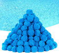 Askyli 3.1 lbs Pool Filter Balls for Sand Filter, Reusable Pool Sand Filter Balls, Efficient Blue Filter Media Balls, Suitable for All Sand Filter System (Equals 100lbs Pool Filter Sand)