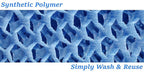 Natural-Breeze Reusable Humidifier Filters (3-Pack) - Replaces Wick Filters Honeywell HC26, Holmes E Replacement Filter HWF100-UC3 for humidifiers Holmes, Bionaire, Sunbeam