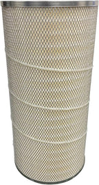 Braden Filtration Dust Collector Filter - Height: 26" OD: 13.84" ID: 9.479" / Nanofiber FR Open-Open Pans - MADE IN USA
