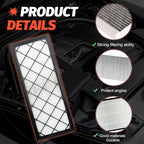Cabin Air Filter HEPA Air Intake Filter For Tesla Model Y (2020-2025),Air Filter with Activated Carbon Replacement,OE# 1658375-00-A 1658376-00-A (Set of 4)
