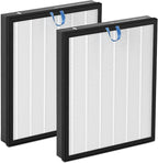 Vital 200S Replacement Filter Compatible for LEVOIT Vital 200S&Vital 200S-P, 3 in 1 Filtration, Particle Dust Pet Dander Filter&Smoke Smell Odor Activated Carbon Filter, Vital 200S-RF, 2Pack, White