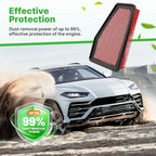 2PCS Engine Air Filter Fit for Jeep Cherokee 2019 2020 2021 2022 2023 2.4L 3.2L Air Filter Replacement Engine Filter Automotive Accessories# 68245310AA CA12371