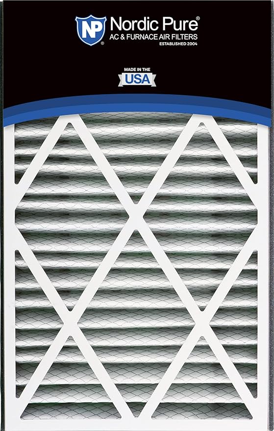 Nordic Pure 16x25x3 (Actual Size: 15 13/16 x 24 5/16 x 3) MERV 10 Trion Air Bear Cub Replacement 255649-101 Air Filters 3 Pack