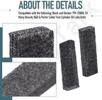 4-Pack 26517 Air Compressor Air Filter for Craftsman, DeVilbiss, Porter Cable & Sears, Fits CPL6025, CPLC7060V, C5510, RAL5G20 Model - Replace 265-17