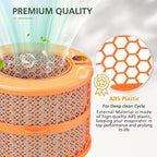 2 Pack PH04 Carbon Fiber Evaporator Filter Replacement Compatible with Dyson PH01 PH02 PH03 PH04 PH3A Air Puri-fier Humidifier Replacement Parts