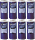 BLUONICS Carbon Replacement Water Filters 8pcs GAC Granulated 4.5" x 10" Cartridges