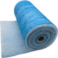 Paint Booth Exhaust Fiberglass Filter Roll, Blue/White Paint Arrestor for Spray Booth (36" x 100ft)