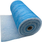 Paint Booth Exhaust Fiberglass Filter Roll, Blue/White Paint Arrestor for Spray Booth (40.5" x 100ft)