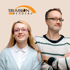 TruVision Readers Reading Glasses, Comfort Spring Hinges for Men and Women, 9501HP