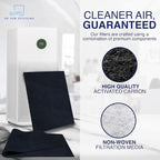 Cut To Fit Air Filter - Carbon Pad Pre Filter forAir Purifiers, AC, Furnace, Trash Cans and Dust, 1/6" thick, 16" x 48" Sheets - 1 Pack