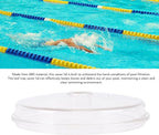 Pool Leaf Trap Cover Lid Replacement for Sand Filter Pump 6.2in ABS, Easy to Install Pool Leaf Trap Cover Lid