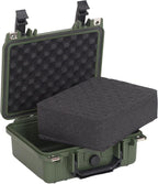 MEIJIA Portable All Weather IP67 Waterproof Protective Case,Hard Camera Case,Dry Case with Customizable Foam,Fit Use Of Drones,Camera,Equipments,10.62 x9.68x4.87inches