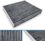 Cabin Air Filter for Sorento (2021-2023),Tucson (2022-2023),K5 (2021-2023),Sonata (2020-2023),Elantra (2021-2023),Santa Cruz (2022-2023),Santa Fe (2021-2023),Replacement for CF12820,042-2261.