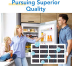 ICEPURE W10311524 Refrigerator Air Filter Replacement for Whirlpool AIR1, W10311524, 2319308, W10335147, 1876318, FreshFlow Air Filter, AP4538127, AH2580853, EA2580853, PS2580853, PACK of 4