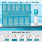 ICEPURE Alkaline 4396508 Refrigerator Water Filter Replacement for EDR5RXD1, EveryDrop Filter 5, Whirlpool 4396510, 4392857, 4396547, 9085, NL300, LC400V, PNL240V, WF-NLC240V WF285, Enhances PH, 2PACK