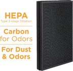 AprilAire RF09550C Clean HEPA-Type Air Purifier Replacement Filter for Portable Room Air Purifier Model 9550, Captures Dust & Odors, Ozone Free
