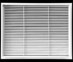 20" X 40" Aluminum Return Filter Grille - Easy Airflow - Linear Bar Grilles [Outer Dimensions: 22.5w X 42.5h]